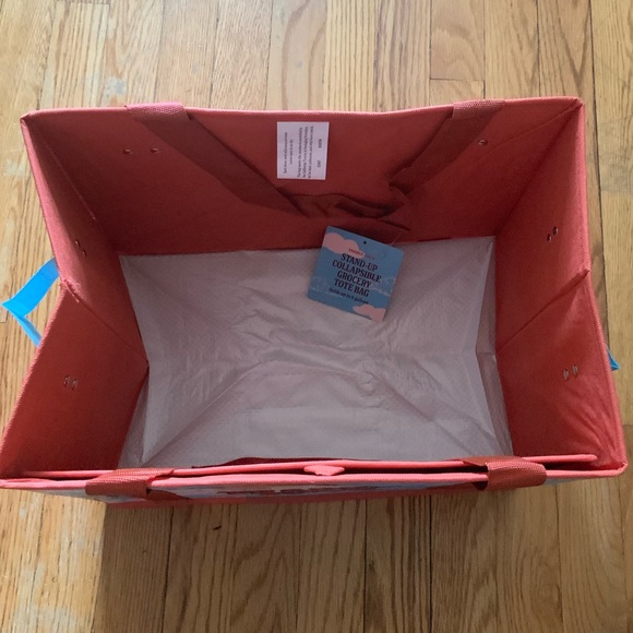 Trader Joe's Tote Bag Stand -Up Collapsible Grocery Tote Bag - Picture 3 of 3